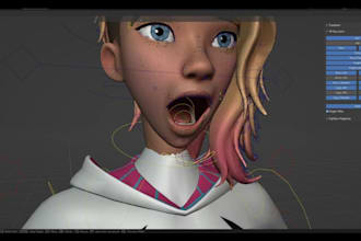 3d human rigging,face track,mocap retarget, ik fk rig, animaze rig for streaming