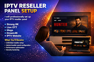 create reseller panel, strong 8k, trex, mega ott, lion ott, dream 4k