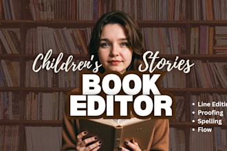 edit and proofread your childrens story