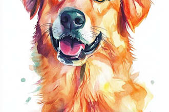 draw amazing pet portrait