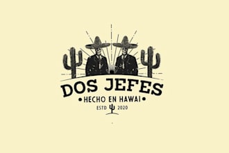 design professional hawaiian craft taco company logo