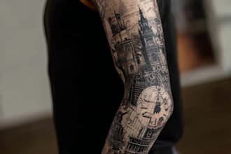 create a cover up or makeover your tattoo design
