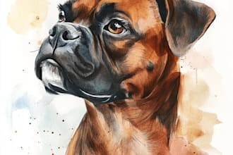 royal pet portrait, royal renaissance painting, dog portrait