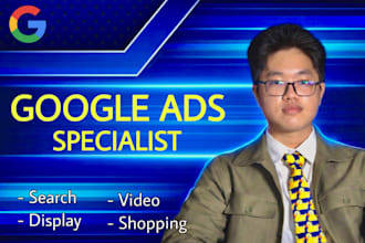 set up and manage google ads campaign for local businesses