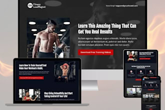 build yoga website, fitness website, therapy website, gym, coaching website
