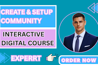 create interactive digital course lessons for online tutors and educators