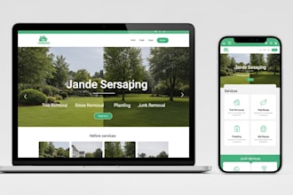 design tree removal snow removal planting landscaping and junk removal website