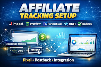 setup affilate marketing impact partnerstack tracknow zinfi everflow software