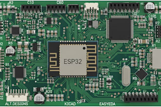 expert pcb circuit design and layout in altium, kicad, easyeda with esp32