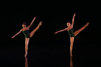 ballet dance video professional tiktok, afrobeat,  or choreography