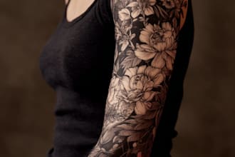design professional creative tattoo design
