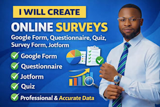 create online surveys, google form, questionnaire, quiz, survey form, jotform
