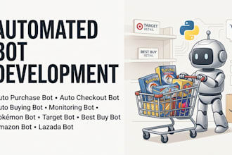program auto purchase bot, auto checkout bot, pokemon bot, auto buying bot