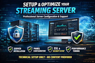 setup, troubleshoot and optimize your streaming server professionally