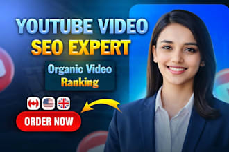 audit and optimize your youtube videos with professional SEO