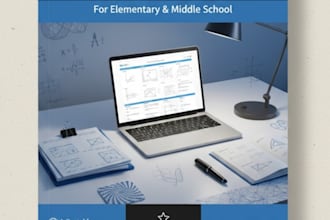 make your custom math ebook for elementary and junior high school student