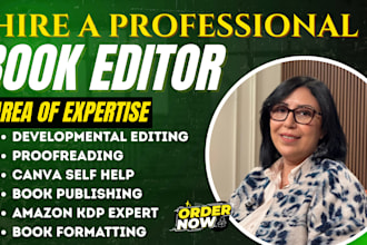 developmental edit, proofread, format your novel, canva self help, publishing
