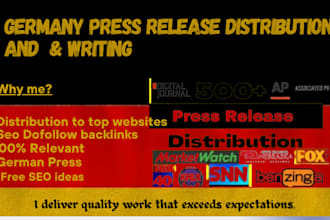write your german press release with editorial standards