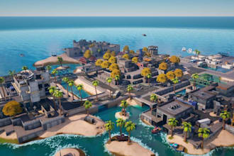 create fortnite map, uefn map, 1v1 box fight, roleplay map, zone wars, tycoon