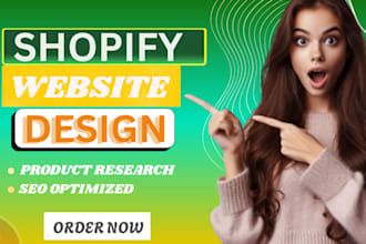 build shopify website,  shopify dropshipping store, shopify automation, website