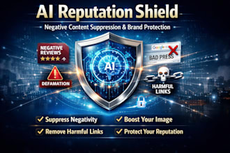 ai reputation shield negative content suppression and brand protection etc