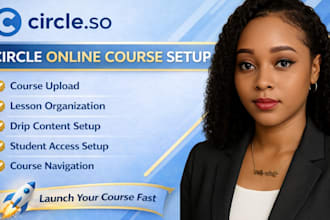 setup circle so community online course circle so course circle so online course