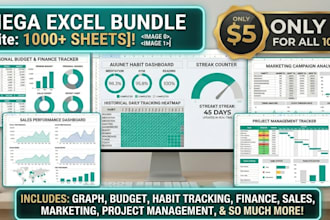 create an excel habit tracker