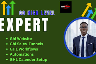 gohighlevel expert ghl landing page website ghl survey ghl workflow automation