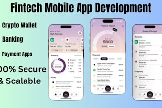 do mobile app development android ios app loan app crypto wallet fintech payment