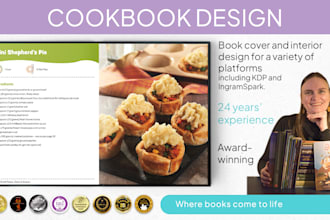 creatively design your cookbook
