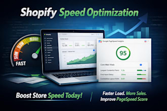 do shopify speed optimization to increase shopify store speed and pagespeed scor