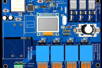 design low power esp32 iot pcb for smart home, automation and embedded devices