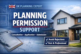 uk planning permission drawings commercial drawing for building control approval