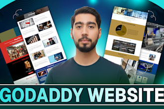 design or redesign godaddy website with godaddy builder