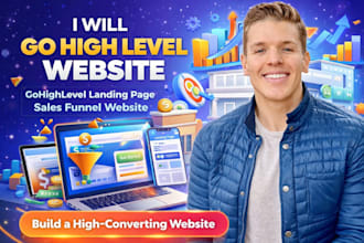gohighlevel sales funnel gohighlevel landing page cro gohighlevel website design