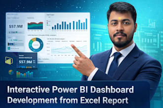 design power bi dashboard, dax reports and visuals