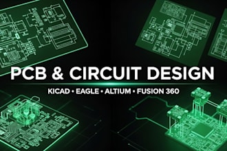 pcb and circuit design with fusion 360, kicad, eagle, and altium