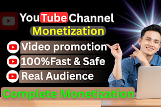 do monetize your youtube channel and video promotion
