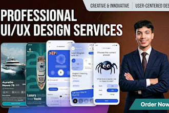 design stunning mobile app UI UX and dashboard UI design