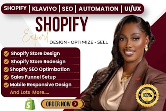 design a high converting shopify dropshipping store