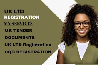 uk tender, bid proposal, cqc registration,