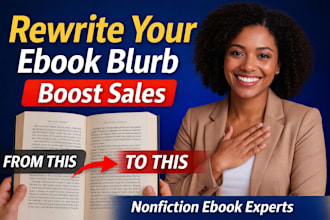 rewrite your nonfiction ebook blurb to boost sales