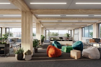 do 3d innovation hub, tech campus and startup incubator design