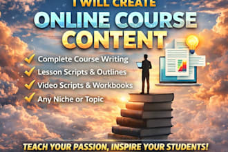 create online course content
