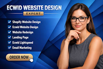 build ecwid website ecommerce store ecwid product listing redesign lightspeed