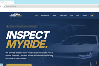 develop a custom website