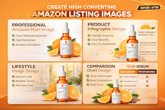 design professional amazon listing images that boost conversions