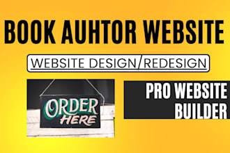 create responsive book or ebook website in wordpress author website