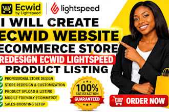 create ecwid website ecommerce store redesign ecwid lightspeed product listing
