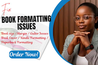 format or fix paperback book cover, resize, book margin, kdp book formatting